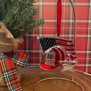 🇺🇸Best Firefighter Ornament